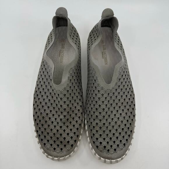 Ilse Jacobsen Tulip Slip On Flats Low Top Round Toe Shoes Grey Women Size EU 40 - Picture 3 of 12